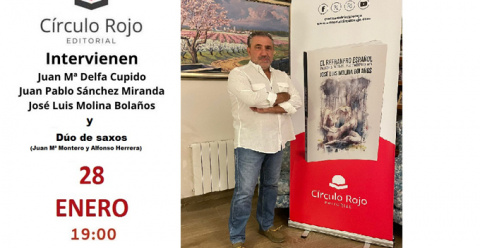 José Luis Molina estará en Puebla de la Calzada presentando su último libro