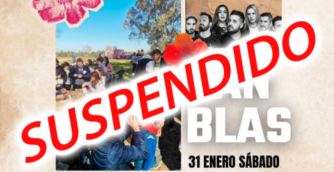 Se suspende la celebración de San Blas en Montijo