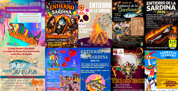 El Entierro de la Sardina pone fin a la celebración del Carnaval