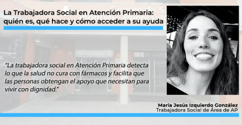 La Trabajadora Social en Atención Primaria:  quién es, qué hace y cómo acceder a su ayuda