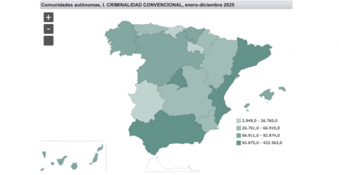 Extremadura se mantiene como la región más segura de España