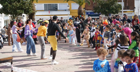 Puebla de la Calzada cerró el fin de semana con el Carnaval Infantil