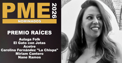 Nane Ramos opta al Premio de la Música Extremeña 2026 en la categoría 