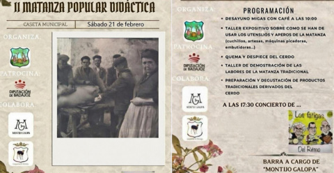 II Matanza Tradicional Didáctica en Montijo