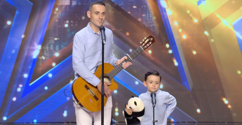 El Dúo Moto, de Barbaño, pone en pie al público del programa Got Talent