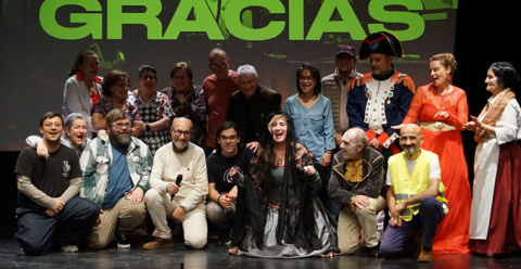 Puebla de la Calzada celebró el Día Mundial del Teatro con ilusión y solidaridad