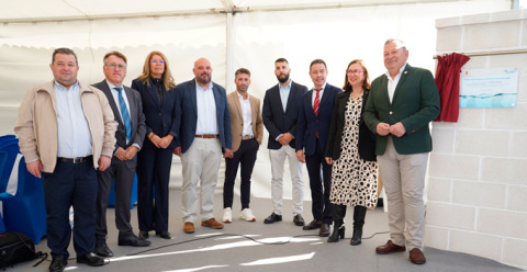 La consejera de Agricultura asiste a la presentación de la planta de Ósmosis Inversa de Lobón