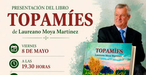 La Biblioteca Municipal de Montijo acoge la presentación del libro “Topamíes”, de Laureano Moya Martínez
