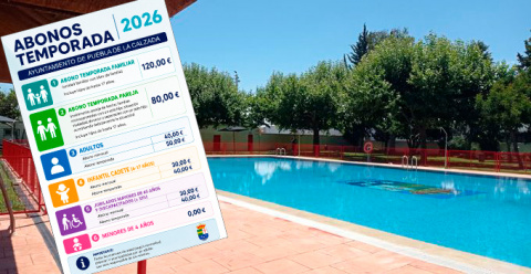 El Ayuntamiento de Puebla de la Calzada publica el precio de los abonos de la Piscina Municipal