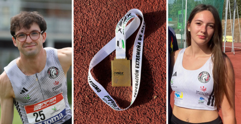 El atletismo made in Montijo brilla en el Campeonato de Extremadura Absoluto