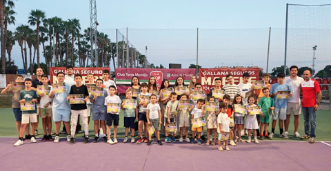 Clausura de la Escuela de Tenis del CT Montijo