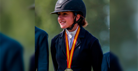 Fabiola del Solar se proclama Campeona de España de Equitación en su categoría