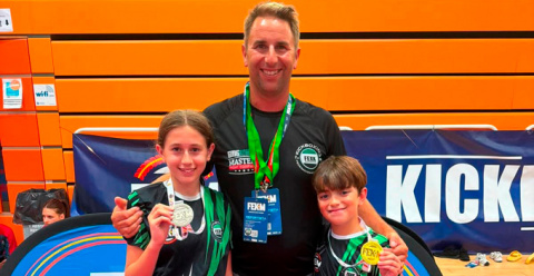 Oro y plata en el Campeonato de España Junior de Kickboxing para los luchadores valvienses