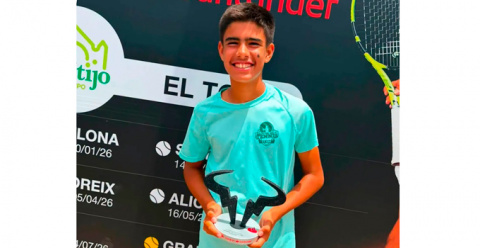 Álvaro Rodríguez se proclama subcampeón del Rafa Nadal Tour
