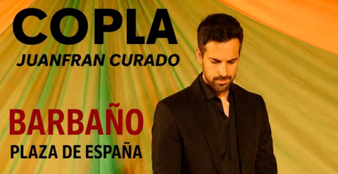 Espectáculo de copla al aire libre en Barbaño