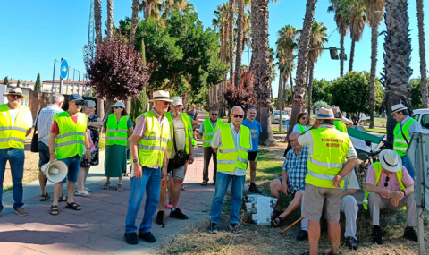 Celebrada la concentración ¡Glorieta Ya! en Montijo