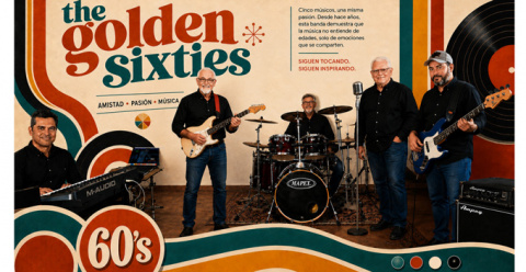The Golden Sixties inicia su gira extremeña con un concierto en Valdelacalzada