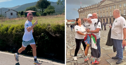 Jesús Corzo consigue su meta y recorre 650 kms corriendo para visibilizar el autismo