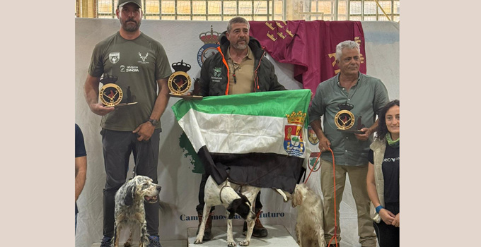 Carlos Tiburcio, campeón de España de San Huberto
