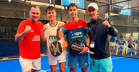 Anselmo Guerrero se proclama Campeón de España de Pádel