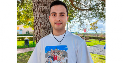 Marcos Izquierdo, de Barbaño, tercer premio en el Concurso Regional de Ortografía