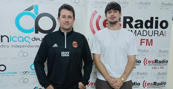Entrevista a Pierpaolo Camplone, presidente de la UD Montijo, en esRadio Extremadura