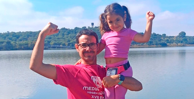 Correr marcha atrás para dar un paso hacia adelante: el reto de Nicolás Manzano para visibilizar la diabetes infantil