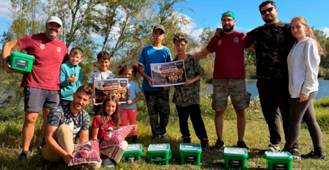 Valdelacalzada celebró el concurso de Carpfishing de Feria y Fiestas